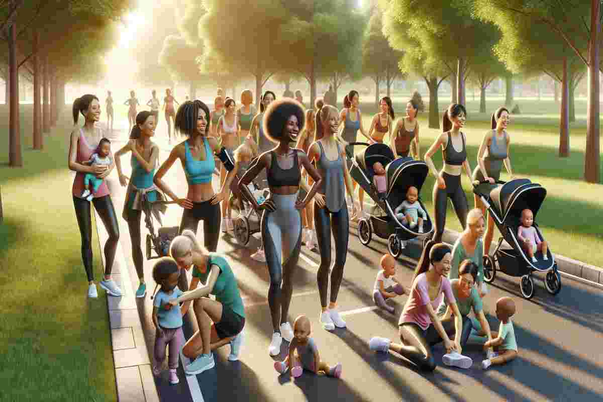 Foredrag om løb for kvinder, der har fået børn